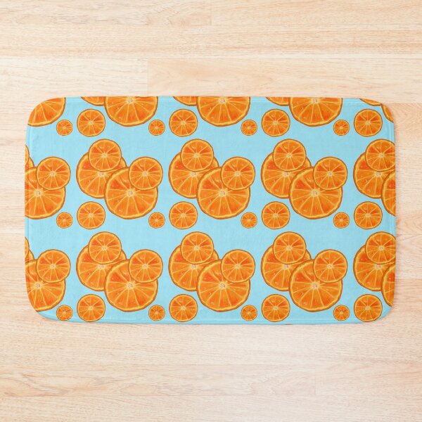 Item preview, Six Orange Fruit Slices  designed and sold by anatovas.