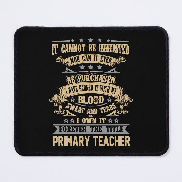 Item preview, Primary Teacher T Shirt - Forever The Title Job Gift Item Tee designed and sold by celiagomez456.