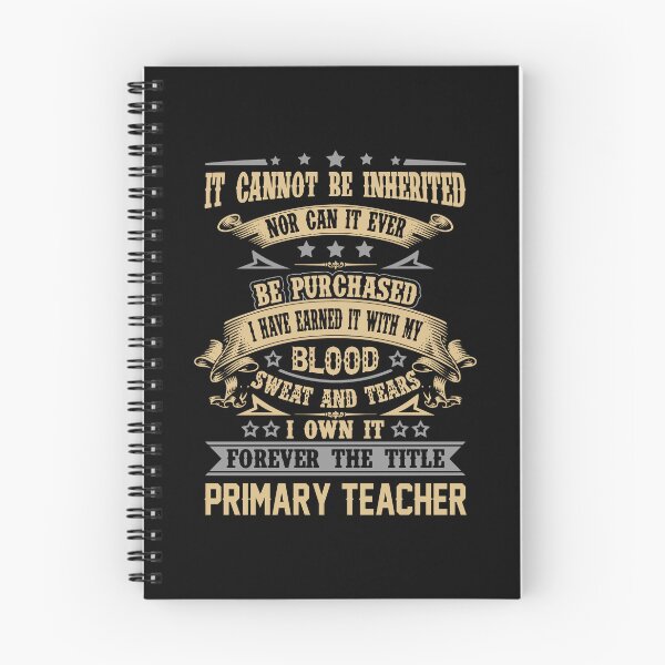 Item preview, Primary Teacher T Shirt - Forever The Title Job Gift Item Tee designed and sold by celiagomez456.