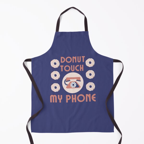 Item preview, Donut Touch My Phone Retro designed and sold by SunfullyYours.