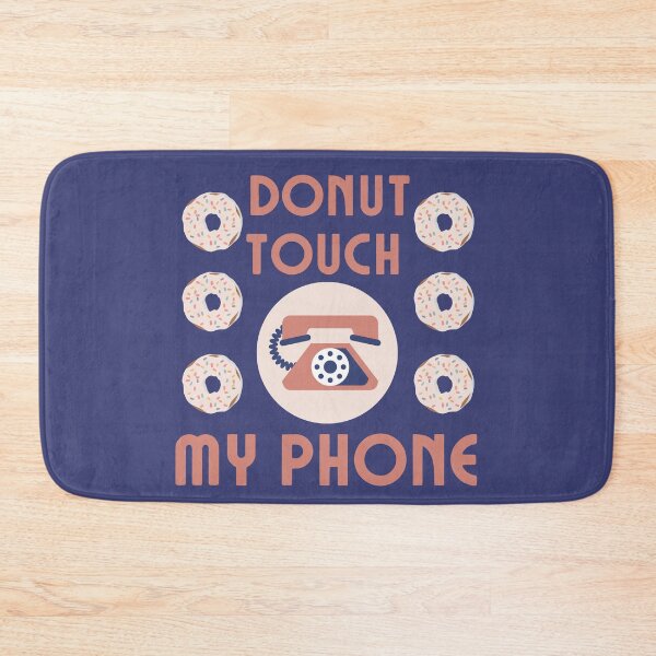 Item preview, Donut Touch My Phone Retro designed and sold by SunfullyYours.