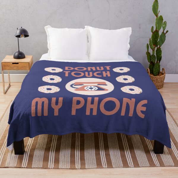 Item preview, Donut Touch My Phone Retro designed and sold by SunfullyYours.