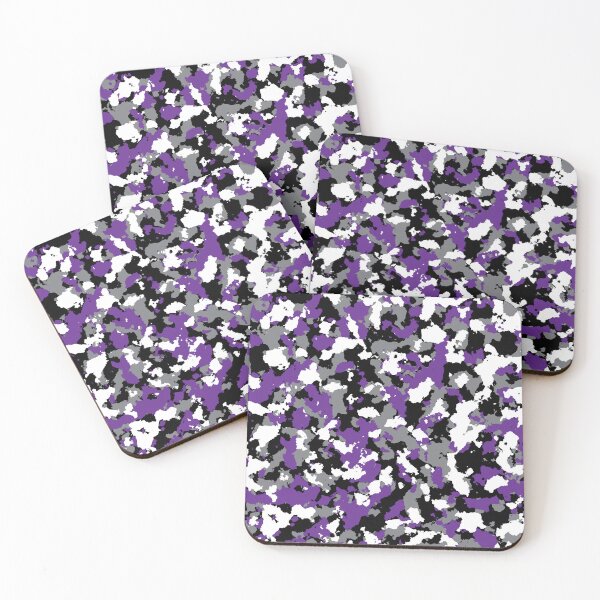 Item preview, Purple and black white Camouflage  designed and sold by Tshirtstory.
