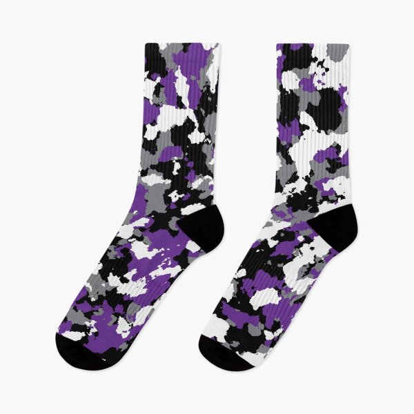 Item preview, Purple and black white Camouflage  designed and sold by Tshirtstory.