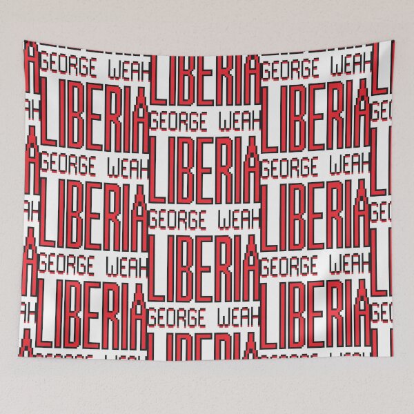 Item preview, George Weah, Liberia designed and sold by MoMoJaJa.