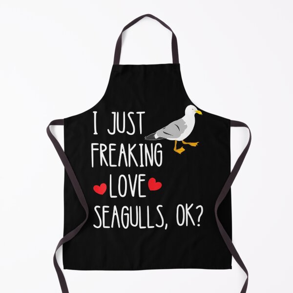 Item preview, I Just Freaking Love Seagulls Birds Albatros Terns Dock Gull . designed and sold by JuneSalazar.