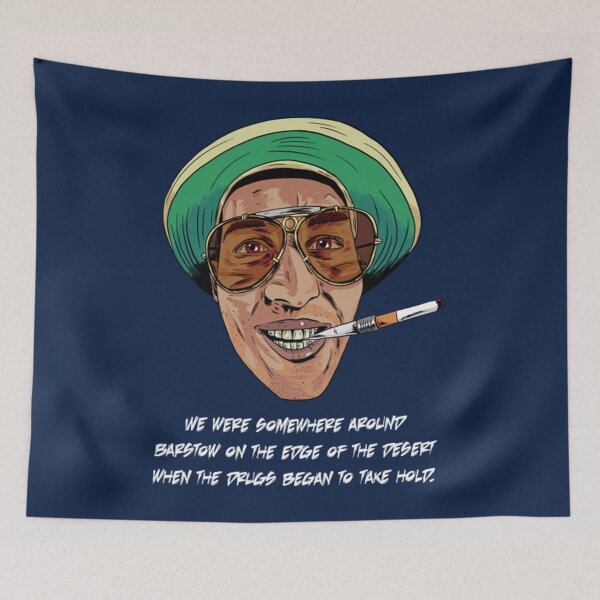 Item preview, Fear and Loathing in Las Vegas (with quote) designed and sold by MinaToko.