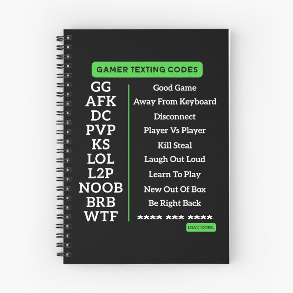 Item preview, Gamer Texting Codes - Funny Gamers  designed and sold by MinaToko.