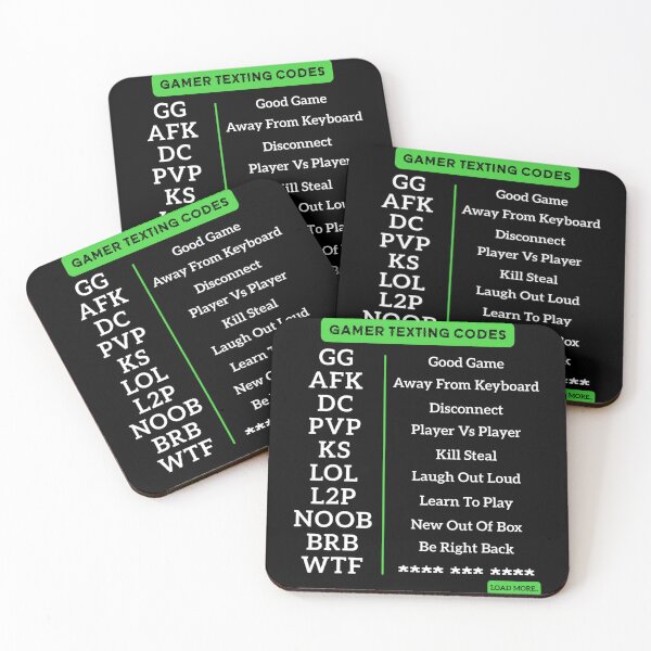 Item preview, Gamer Texting Codes - Funny Gamers  designed and sold by MinaToko.