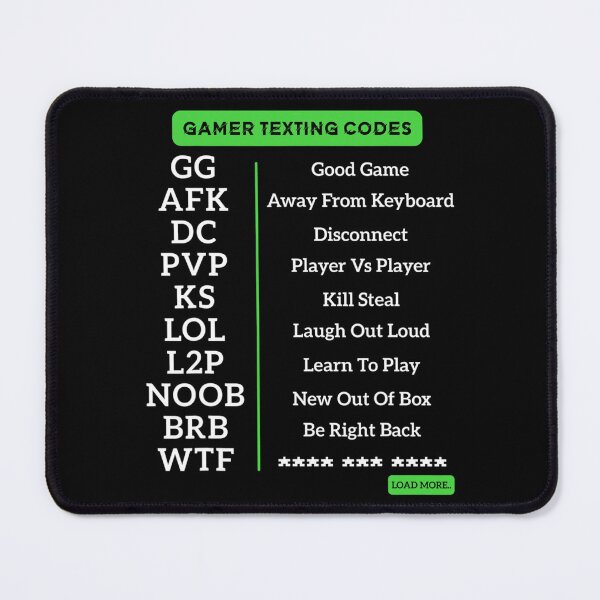 Item preview, Gamer Texting Codes - Funny Gamers  designed and sold by MinaToko.
