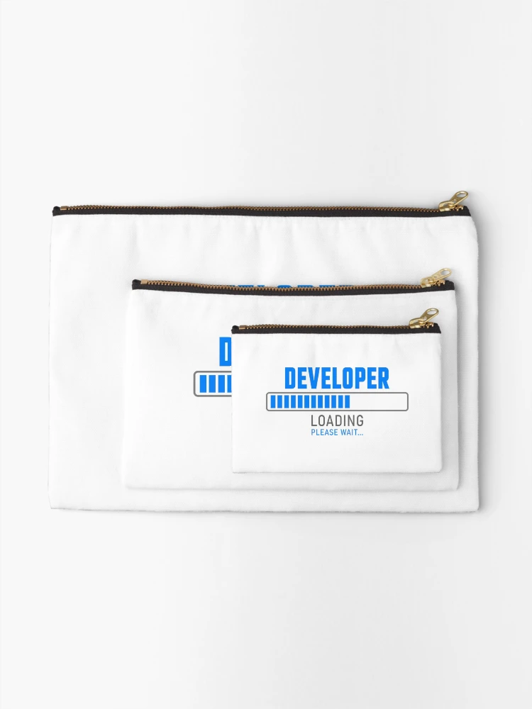 Thumbnail 2 of 4, Zipper Pouch, Developer- Loading please wait designed and sold by VrajStudio.