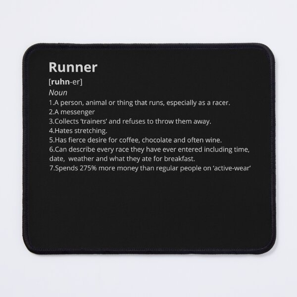 Item preview, Runner - dictionary post - perfect gift for runners, motivational tee, funny t shirt, joke tee designed and sold by RunningJoke.