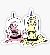 Kang & Kodos Sticker