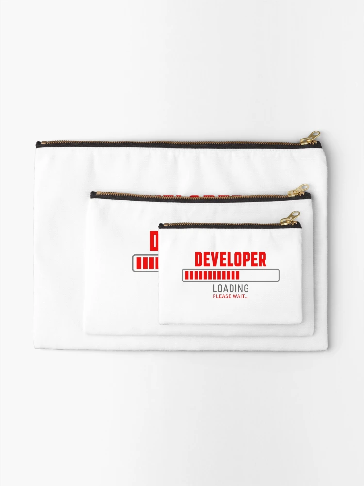 Thumbnail 2 of 4, Zipper Pouch, Developer- Loading please wait designed and sold by VrajStudio.