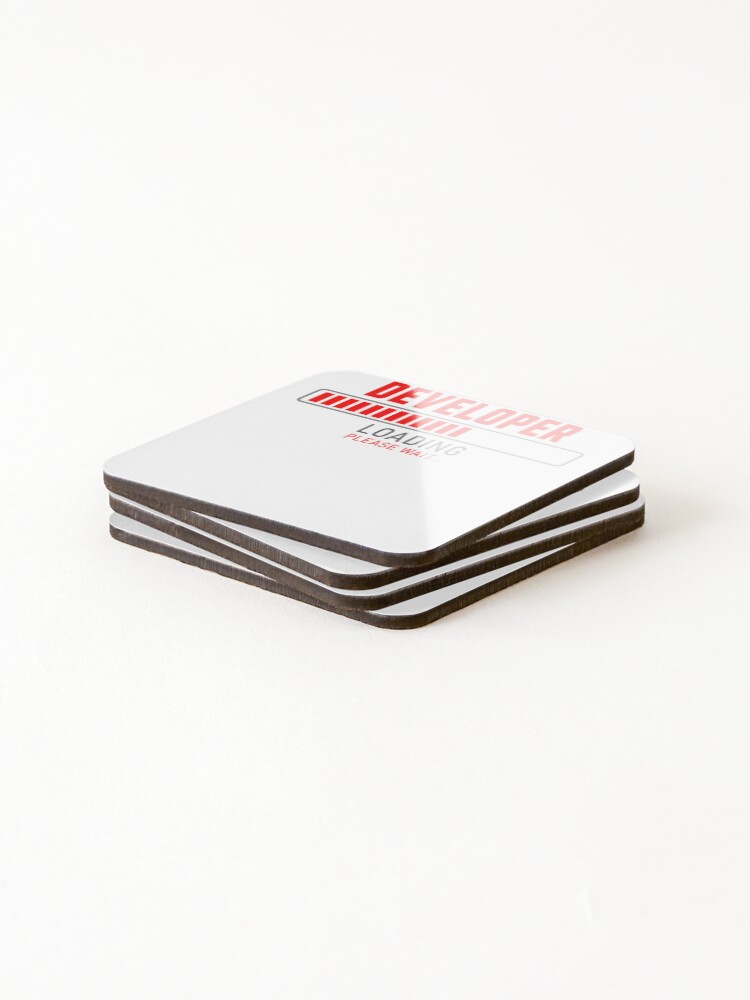 Thumbnail 4 of 5, Coasters (Set of 4), Developer- Loading please wait designed and sold by VrajStudio.