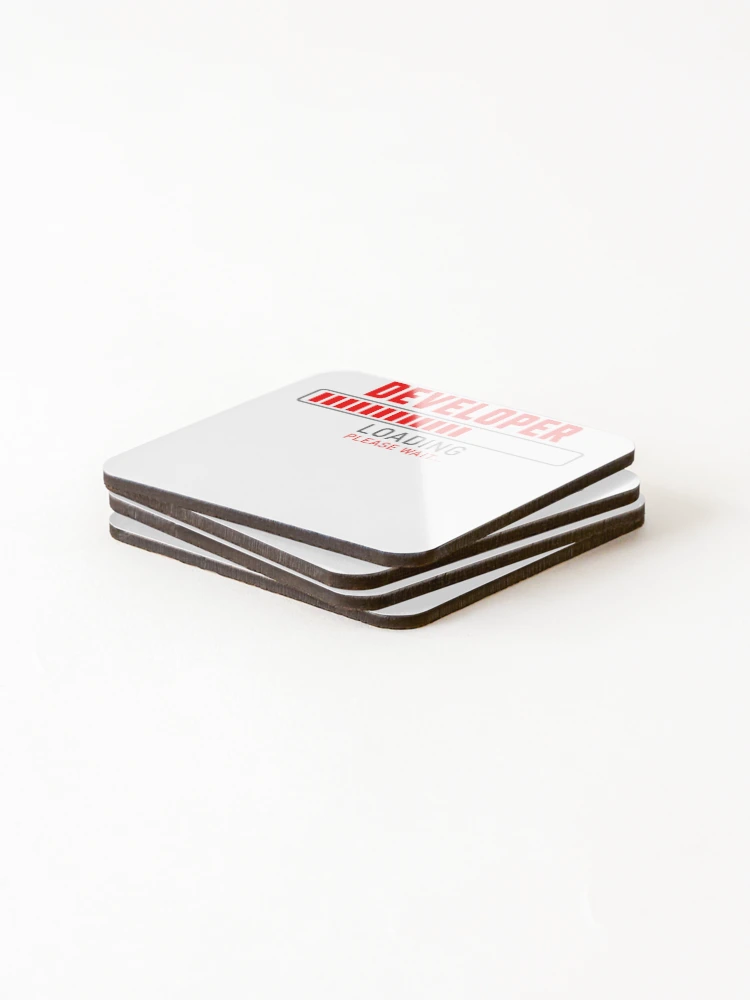 Thumbnail 4 of 5, Coasters (Set of 4), Developer- Loading please wait designed and sold by VrajStudio.