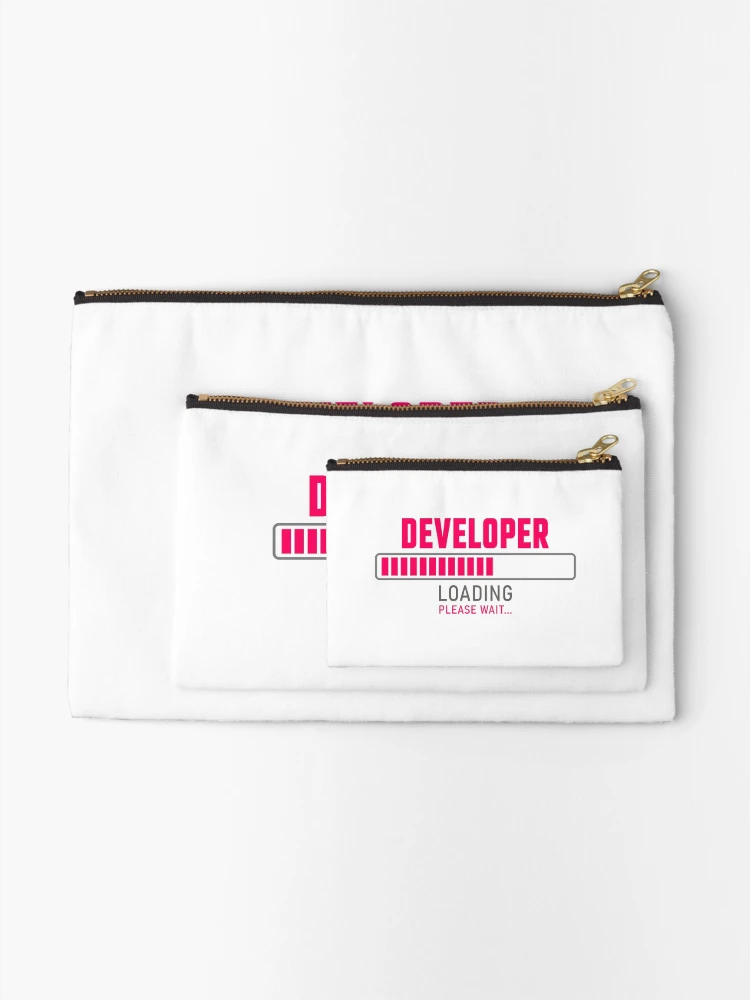 Thumbnail 2 of 4, Zipper Pouch, Developer- Loading please wait designed and sold by VrajStudio.
