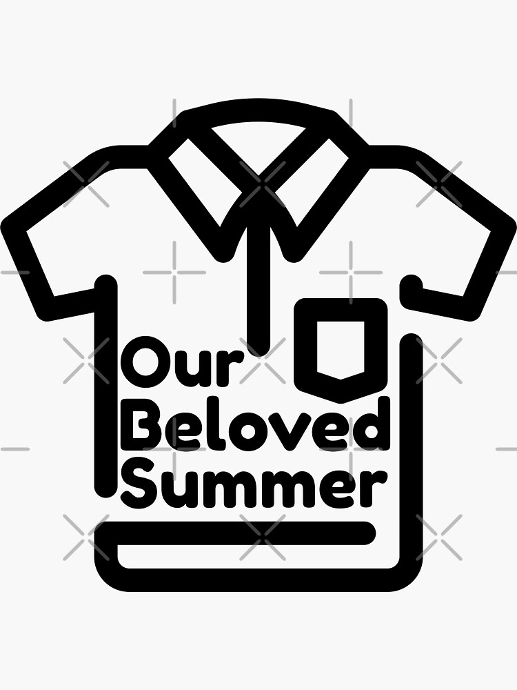 "Our Beloved Summer" Sticker for Sale by Edenjodie Redbubble