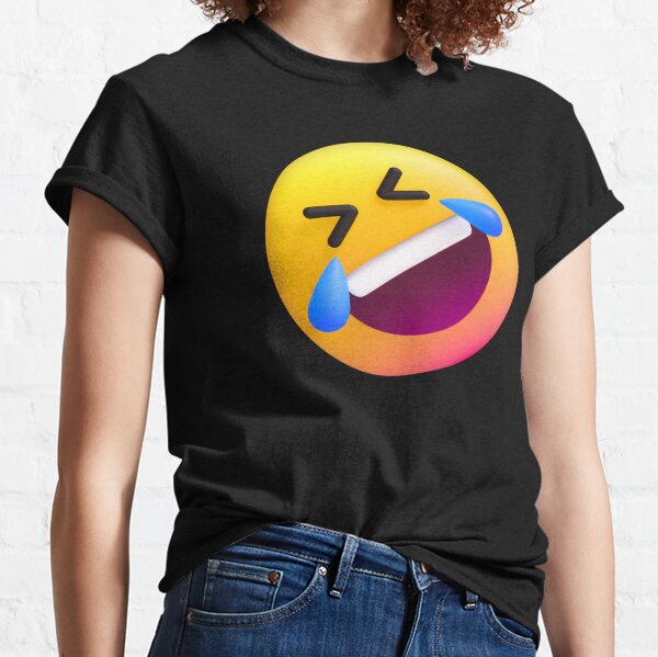 3D Stylized Laughing Emoji Classic T-Shirt
