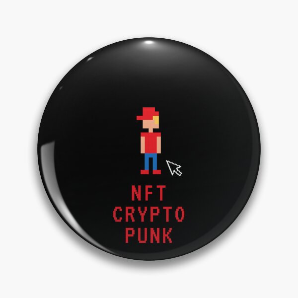 Item preview, Caractère et lettrage pixelisés crypto punk NFT. . classique designed and sold by SaraKayden.