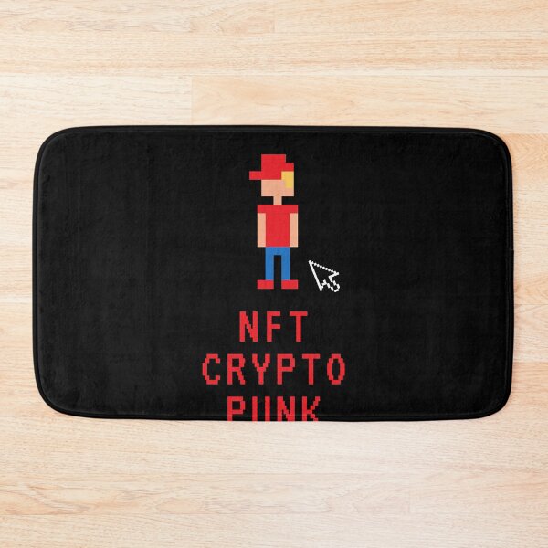 Item preview, Caractère et lettrage pixelisés crypto punk NFT. . classique designed and sold by SaraKayden.