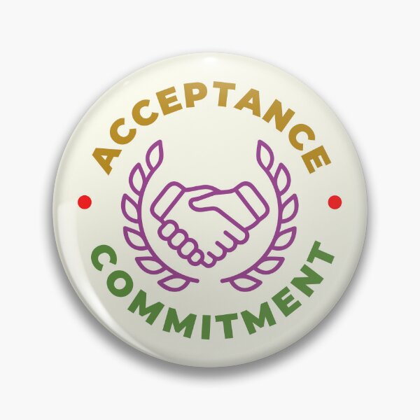 Item preview, Acceptance And Commitment - Mental Health Quote | Mental Health Awareness designed and sold by Delandor.
