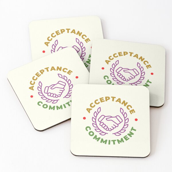 Item preview, Acceptance And Commitment - Mental Health Quote | Mental Health Awareness designed and sold by Delandor.