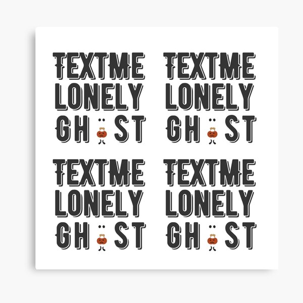 text me moletom com capuz lonely ghost