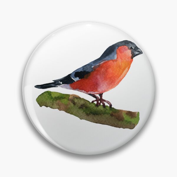 Item preview, bullfinch designed and sold by Irina Reznikova.