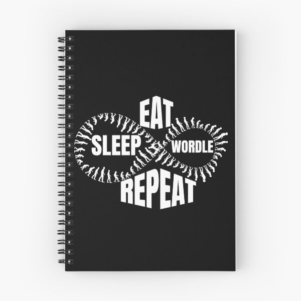 Item preview, Eat sleep wordle repeat designed and sold by Recoshet.