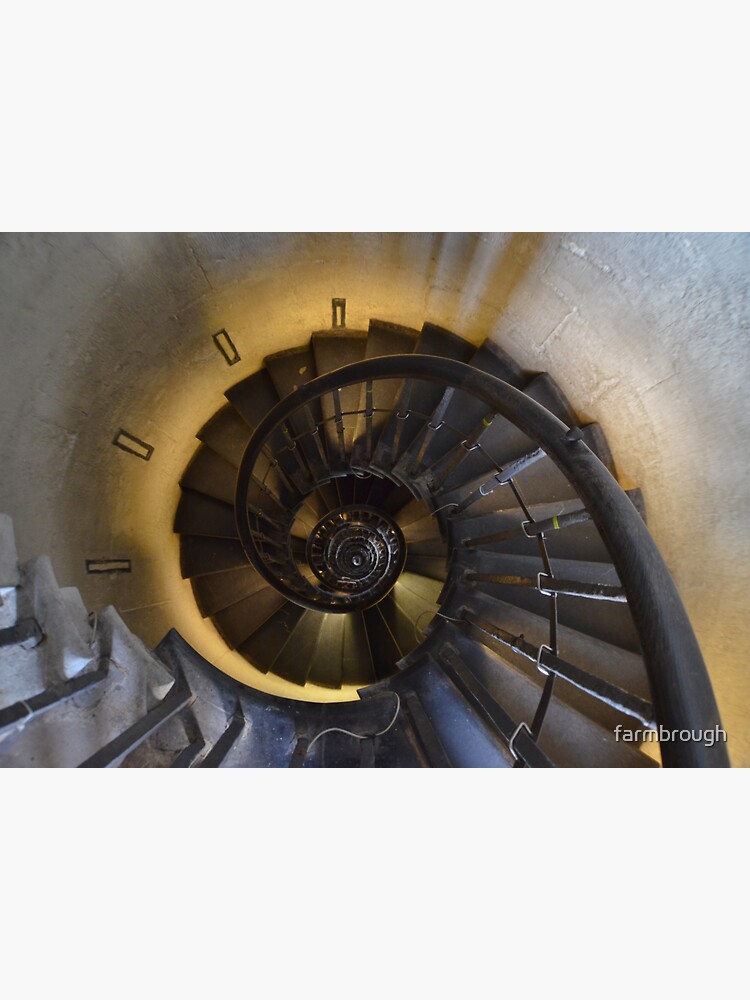 Thumbnail 3 of 3, Sticker, Monumental Spiral Staircase designed and sold by farmbrough.
