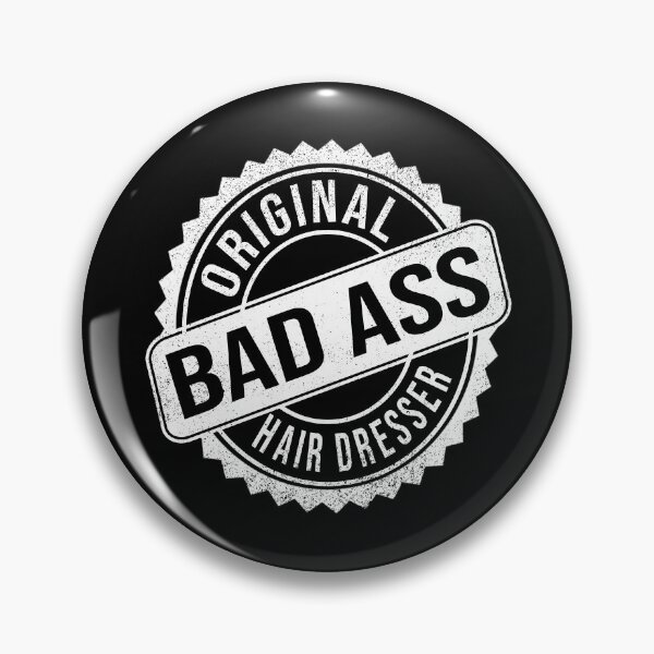 Item preview, Badass Person - Hair Dresser designed and sold by MoonsmileProd.