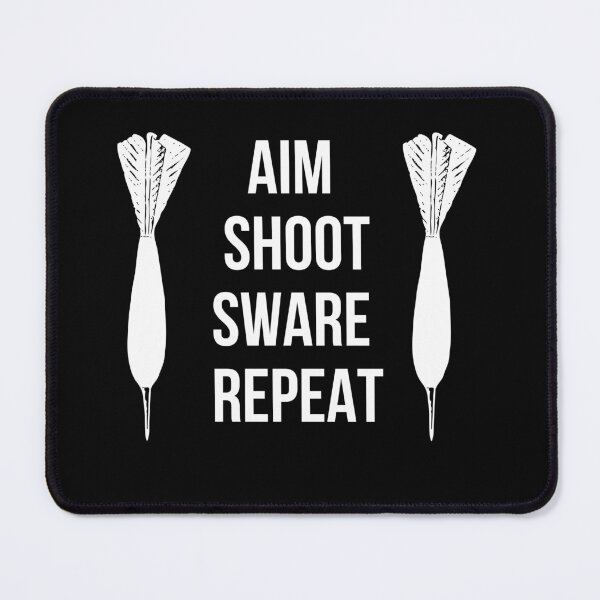 Item preview, Aim Shoot Swear Repeat designed and sold by Thetruemo.