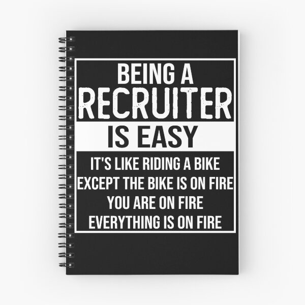Item preview, Funny recuiter saying: being a recuiter is easy recuiter gifts designed and sold by alaechamlal.