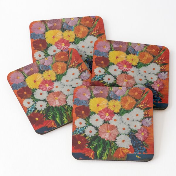 Item preview, bold and fun flowers  designed and sold by kkartwork.