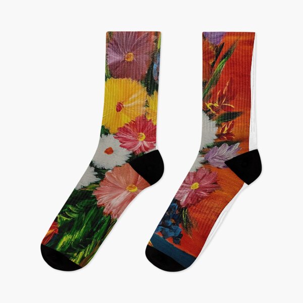 Item preview, bold and fun flowers  designed and sold by kkartwork.