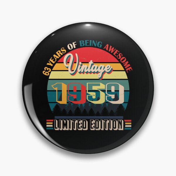Item preview, 63 years of being awesome vintage 1959 limited edition | Born January 1959 Limited Edition 63 Years Of Being Awesome Vintage , January 1959 63 Years Old , 63rd Birthday designed and sold by SimoSaladain.