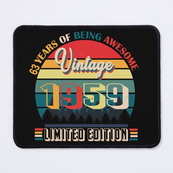 Item preview, 63 years of being awesome vintage 1959 limited edition | Born January 1959 Limited Edition 63 Years Of Being Awesome Vintage , January 1959 63 Years Old , 63rd Birthday designed and sold by SimoSaladain.