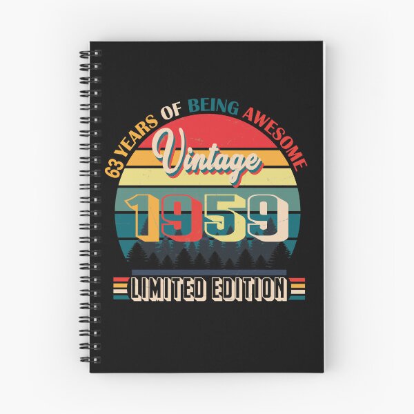 Item preview, 63 years of being awesome vintage 1959 limited edition | Born January 1959 Limited Edition 63 Years Of Being Awesome Vintage , January 1959 63 Years Old , 63rd Birthday designed and sold by SimoSaladain.