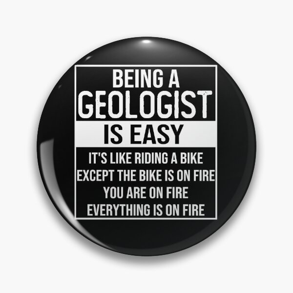 Item preview, Funny geologist saying: being a geologist is easy geologist gifts designed and sold by alaechamlal.