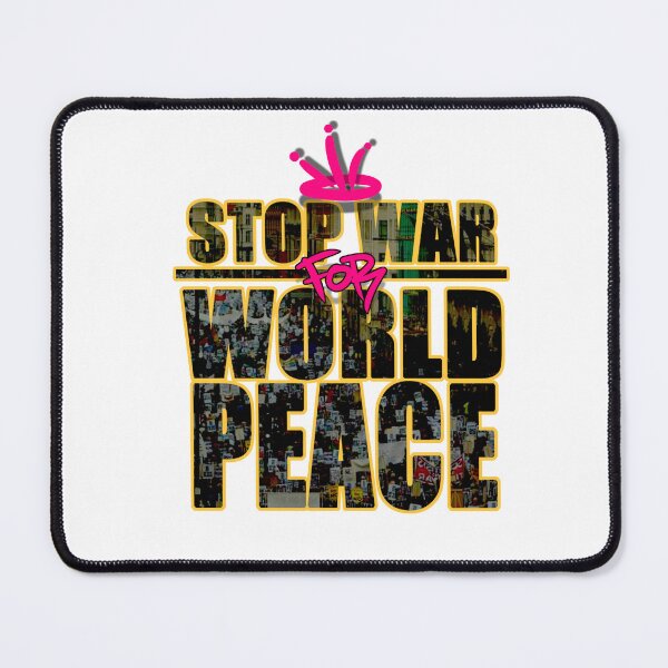 Item preview, stop war for world peace typography design designed and sold by Dandyefendy8.