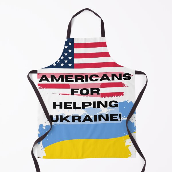 Item preview, Americans for Helping Ukraine! designed and sold by ForscarlettPub.