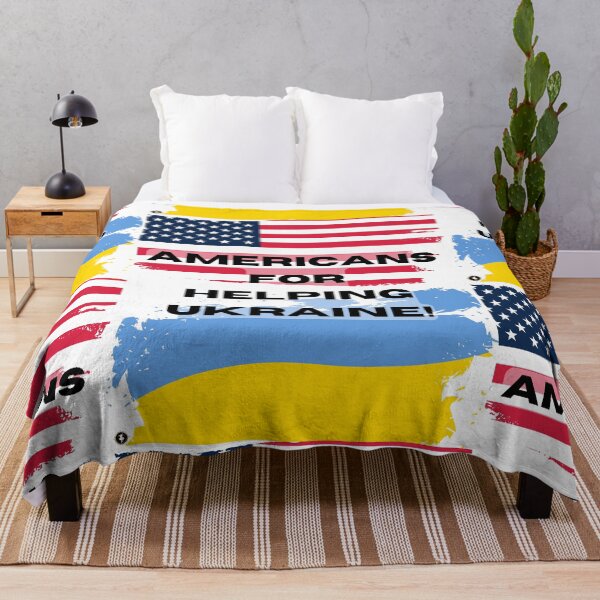 Item preview, Americans for Helping Ukraine! designed and sold by ForscarlettPub.