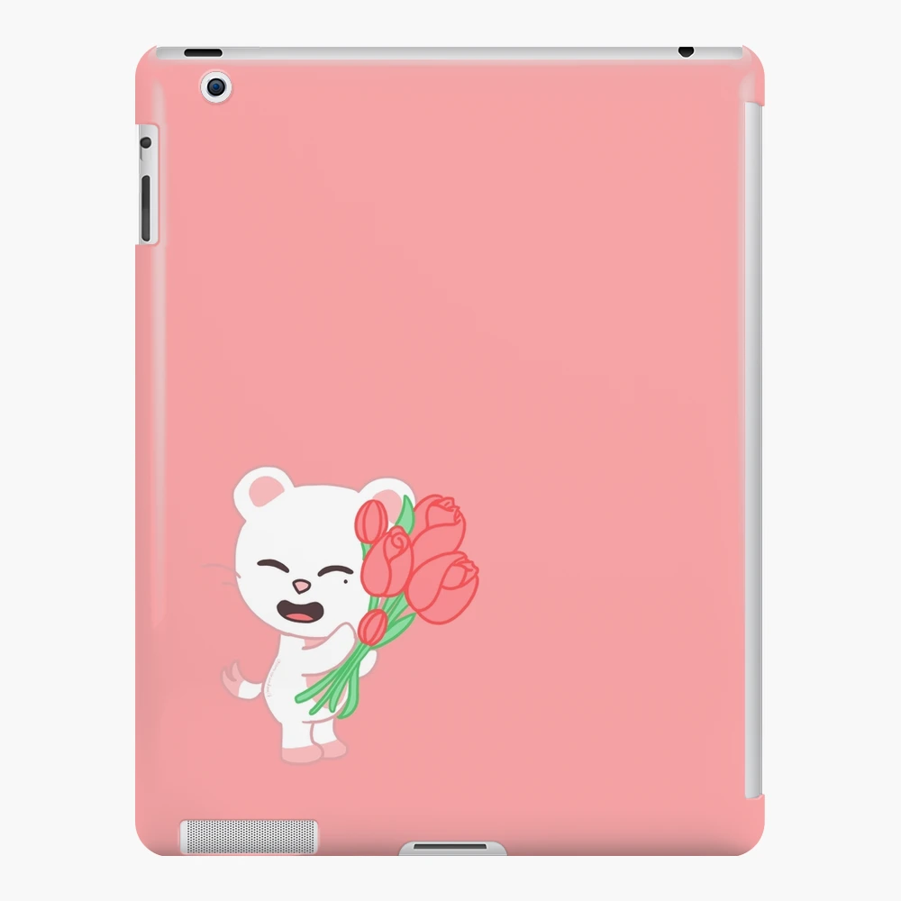 STRAY KIDS (SKZOO) Jiniret With Roses | iPad Case & Skin