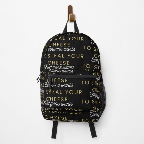 Item preview, Everyone wants to steal your cheese funny quote black and white illustration designed and sold by Coolclassy.