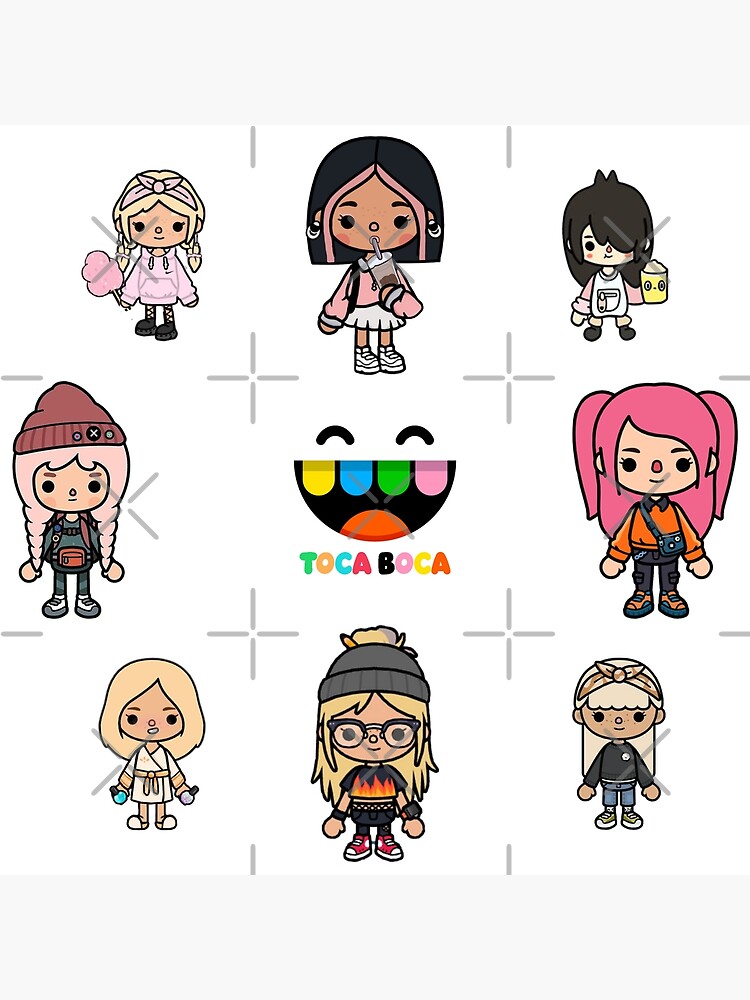 Toca Boca - Toca Boca /TOCA LIFE/ TOCA BOCA WORLD . Characters Poster for  Sale by Mycutedesings-1