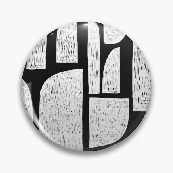 Item preview, abstract shapes in black and white designed and sold by Pacesyte.