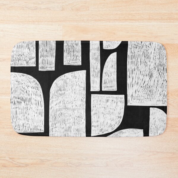 Item preview, abstract shapes in black and white designed and sold by Pacesyte.