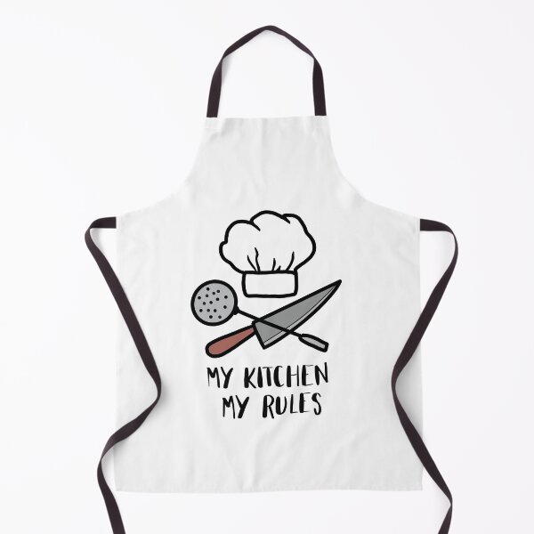 Aperçu de l'œuvre MA CUISINE MES RÈGLES créée et vendue par Tinytshirt.