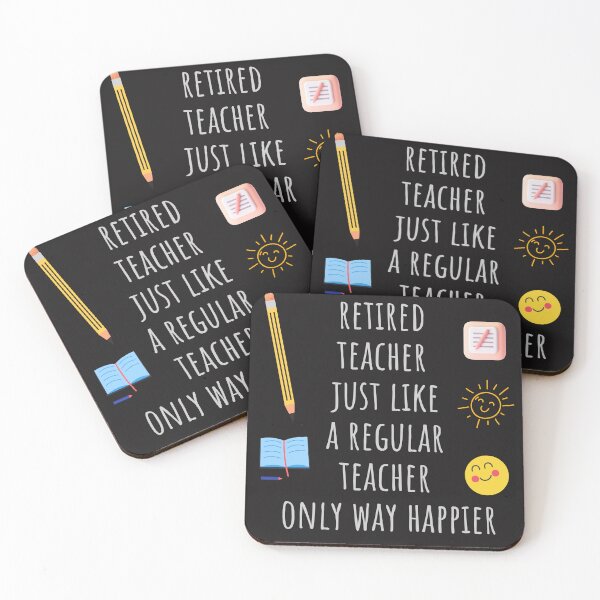 Item preview, Retired  teacher  just like  a regular teacher-funny quotes  designed and sold by Alreweny.